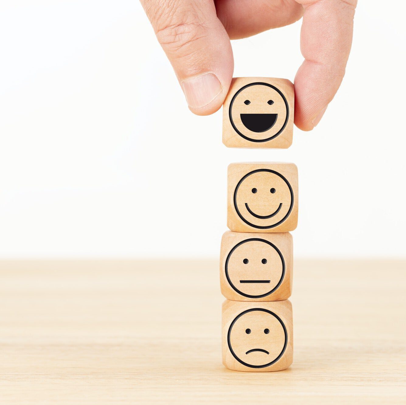 Customer service evaluation and satisfaction survey concept
